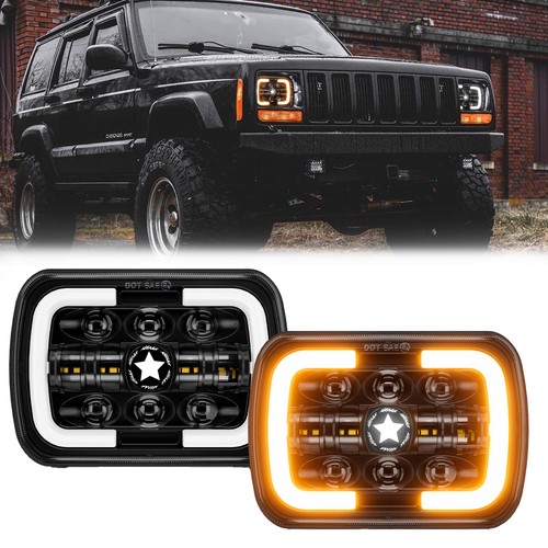Led headlights 5x7 - led, 7x6"