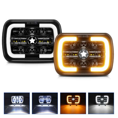 H6054 5x7 7x6 - led, headlights