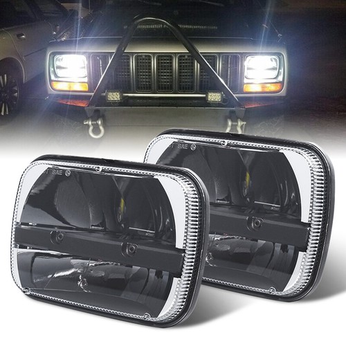 Pair 7x6 5x7 led - 7x6", hi-lo