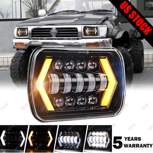 5x7 7x6 led headlight hi - 5x7",